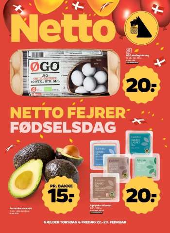 Netto tilbudsavis  - 22.2.2024 - 23.2.2024.