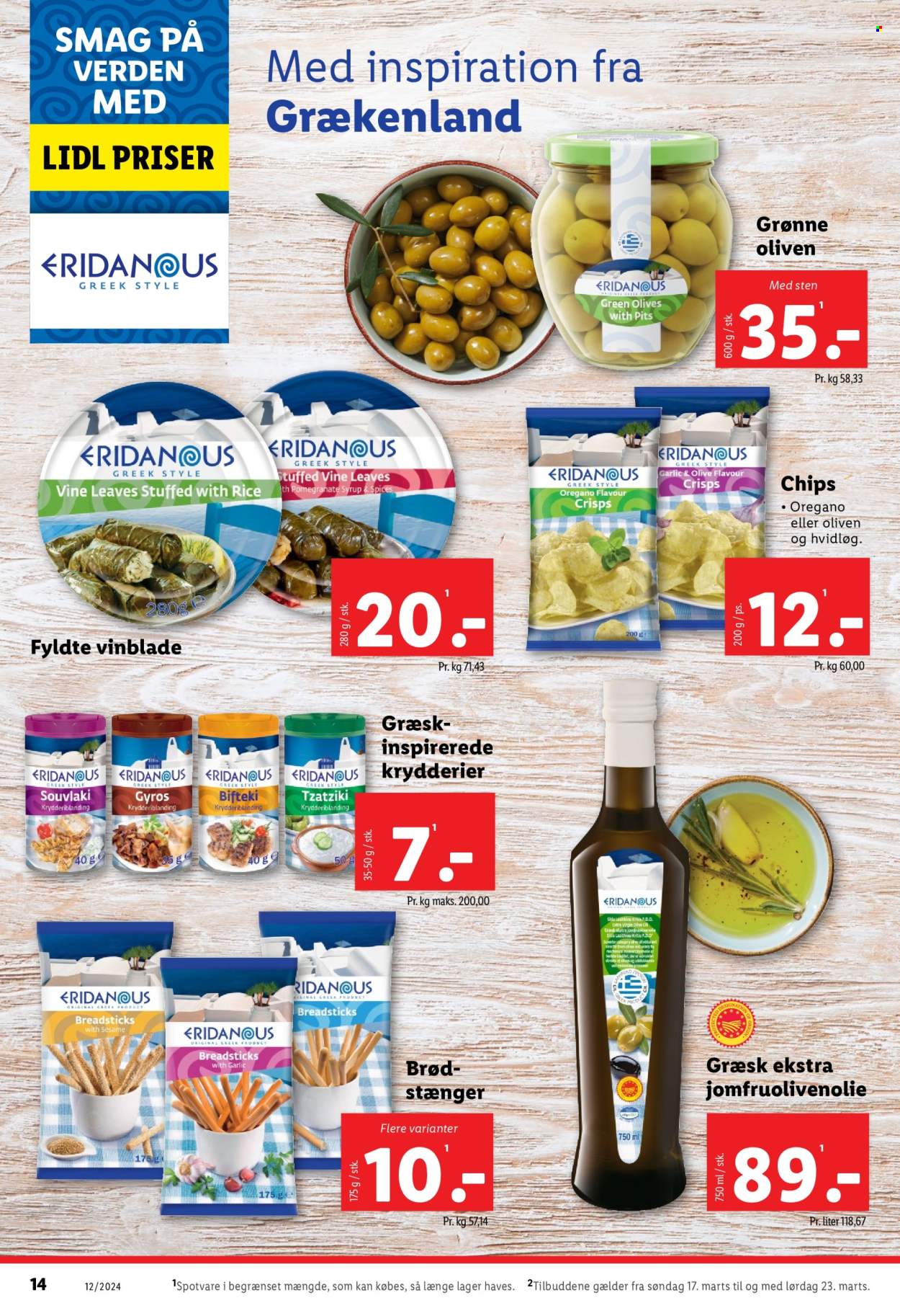 Lidl tilbud - 17.3.2024 - 23.3.2024. Side 14