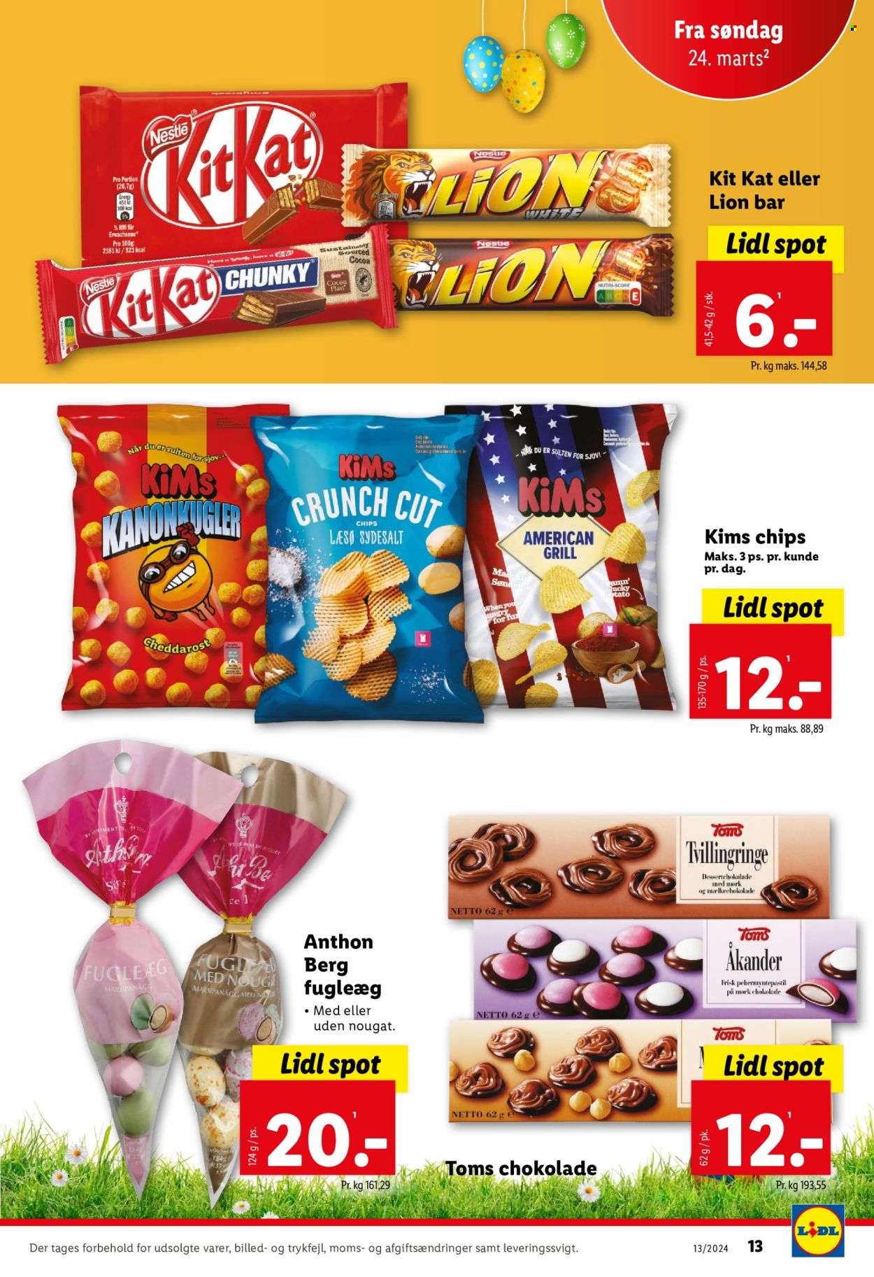 Lidl tilbud - 24.3.2024 - 1.4.2024. Side 13
