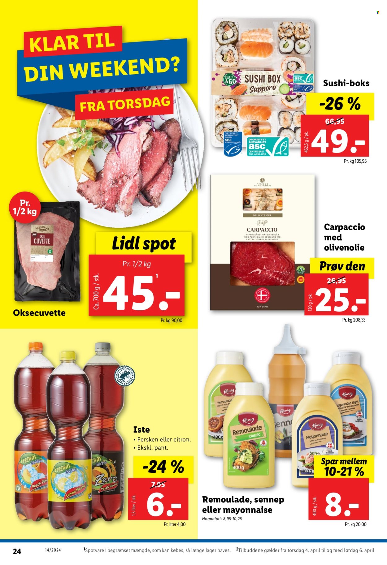 Lidl tilbud - 2.4.2024 - 6.4.2024. Side 24