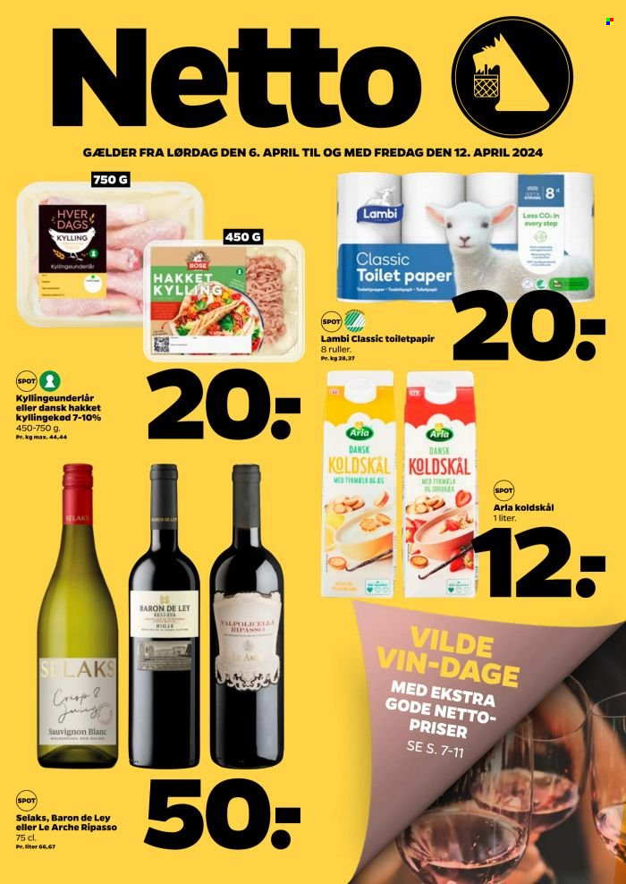 Netto tilbud - 6.4.2024 - 12.4.2024. Side 1