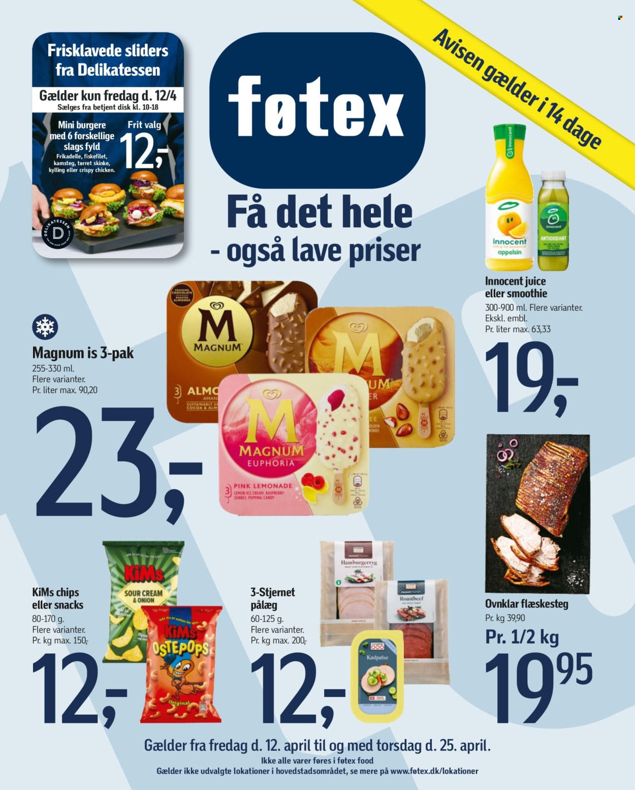 føtex tilbud - 12.4.2024 - 25.4.2024. Side 1