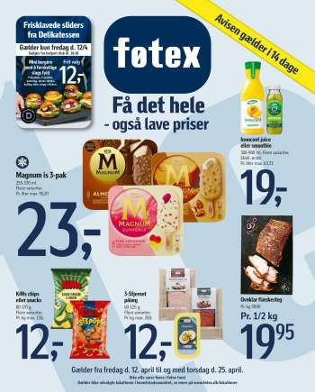 føtex tilbudsavis  - 12.4.2024 - 25.4.2024.