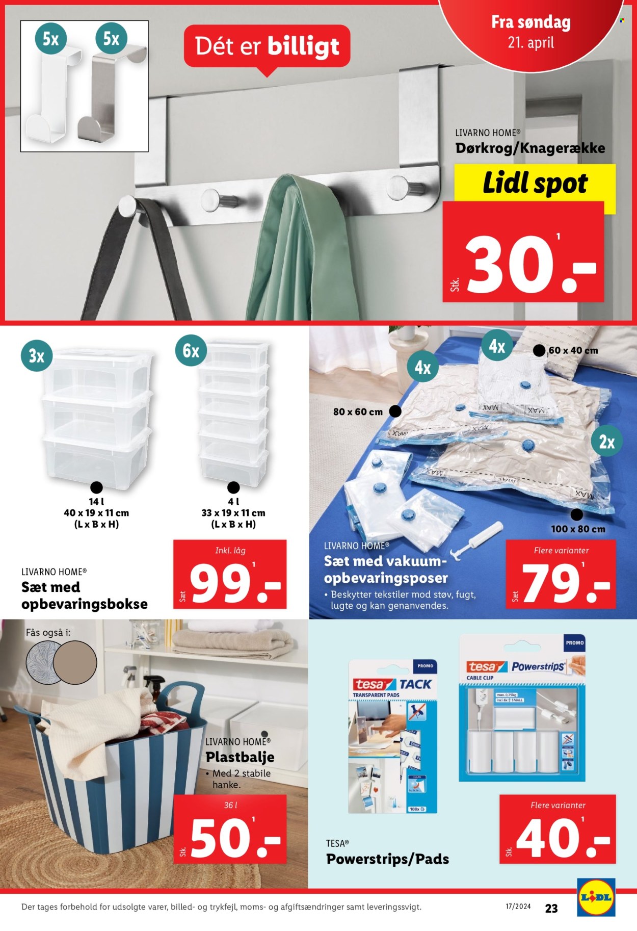 Lidl tilbud - 21.4.2024 - 27.4.2024. Side 23