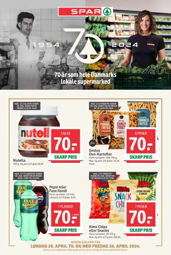 SPAR tilbudsavis  - 20.4.2024 - 26.4.2024.