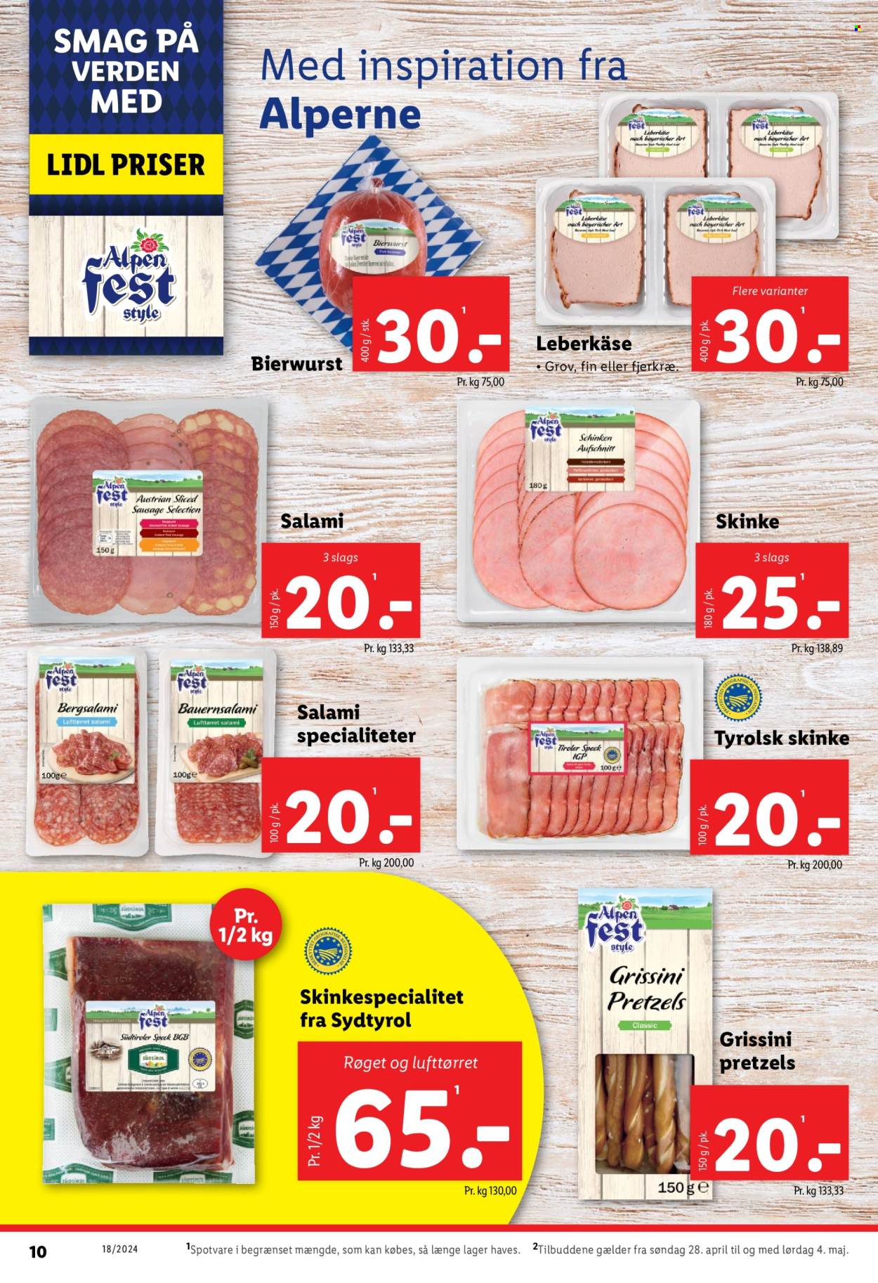 Lidl tilbud - 28.4.2024 - 4.5.2024. Side 10