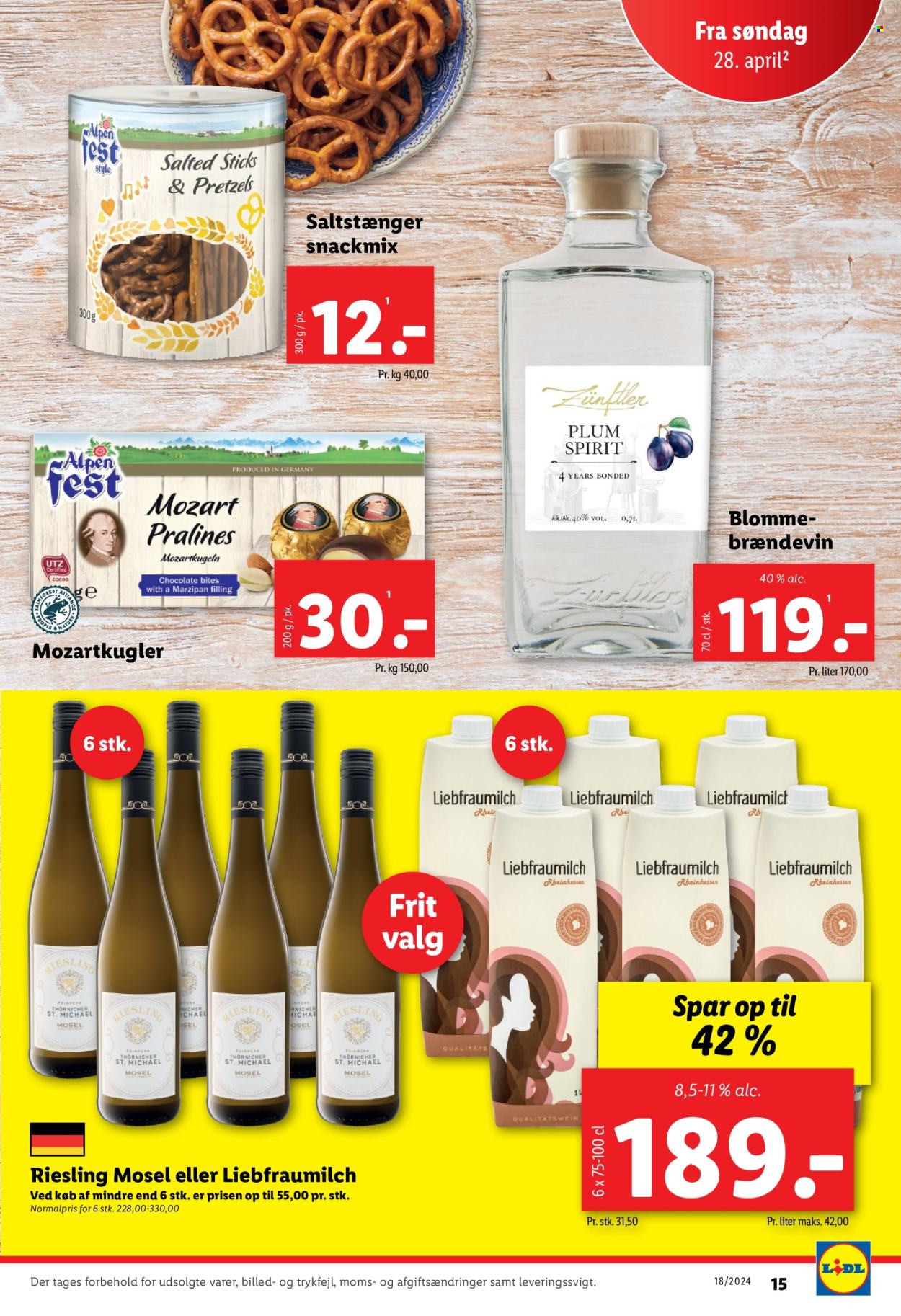 Lidl tilbud - 28.4.2024 - 4.5.2024. Side 15