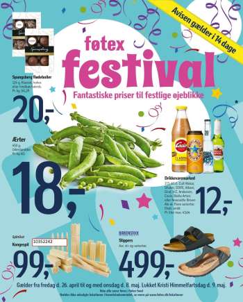 føtex tilbudsavis  - 26.4.2024 - 8.5.2024.