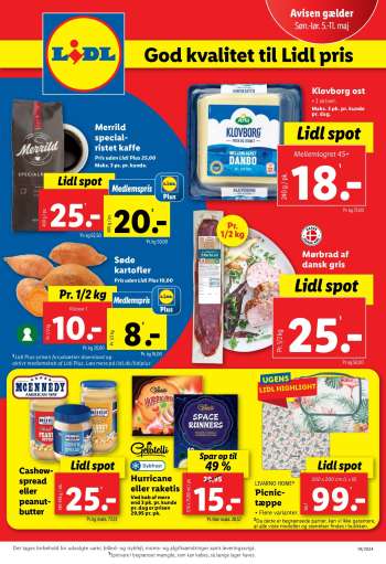 Lidl tilbudsavis  - 5.5.2024 - 11.5.2024.