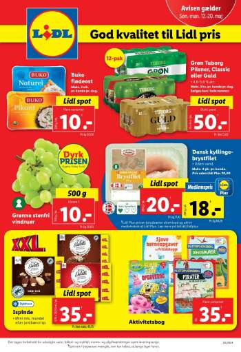 Lidl tilbudsavis  - 12.5.2024 - 20.5.2024.