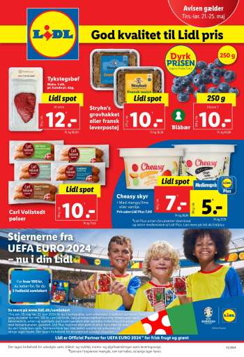 Lidl tilbudsavis  - 21.5.2024 - 25.5.2024.