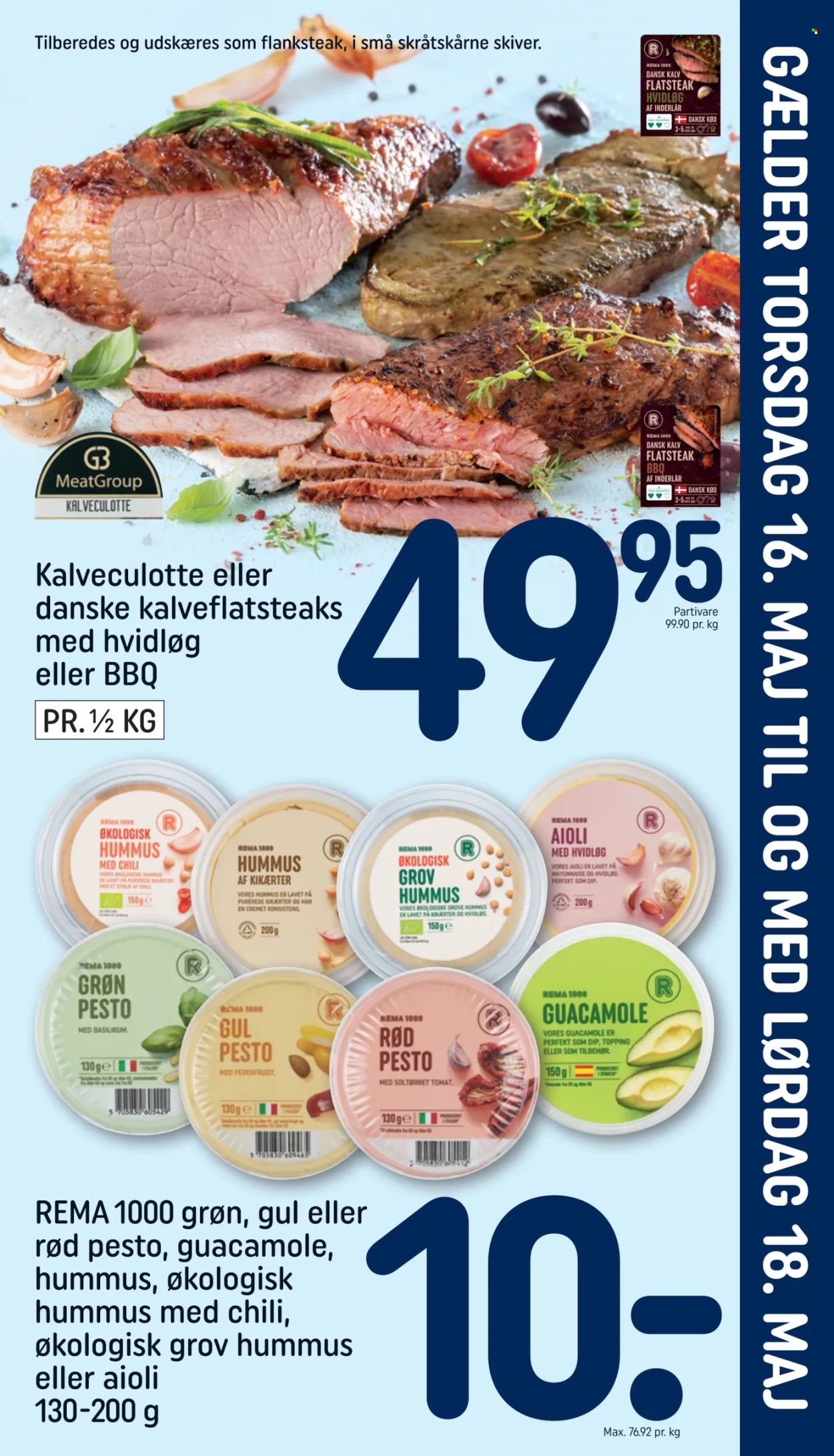 Rema 1000 tilbud - 16.5.2024 - 18.5.2024. Side 1