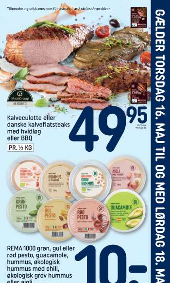 Rema 1000 tilbudsavis  - 16.5.2024 - 18.5.2024.