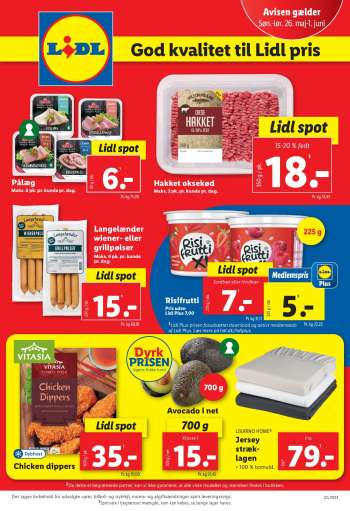 Lidl tilbudsavis  - 26.5.2024 - 1.6.2024.