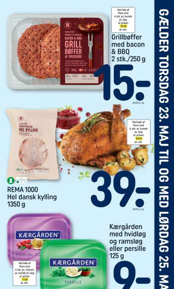 Rema 1000 tilbudsavis  - 23.5.2024 - 25.5.2024.