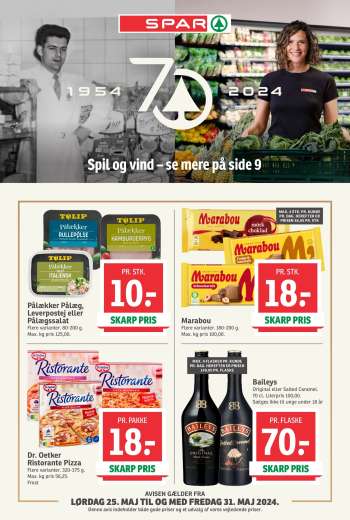 SPAR tilbudsavis  - 25.5.2024 - 31.5.2024.