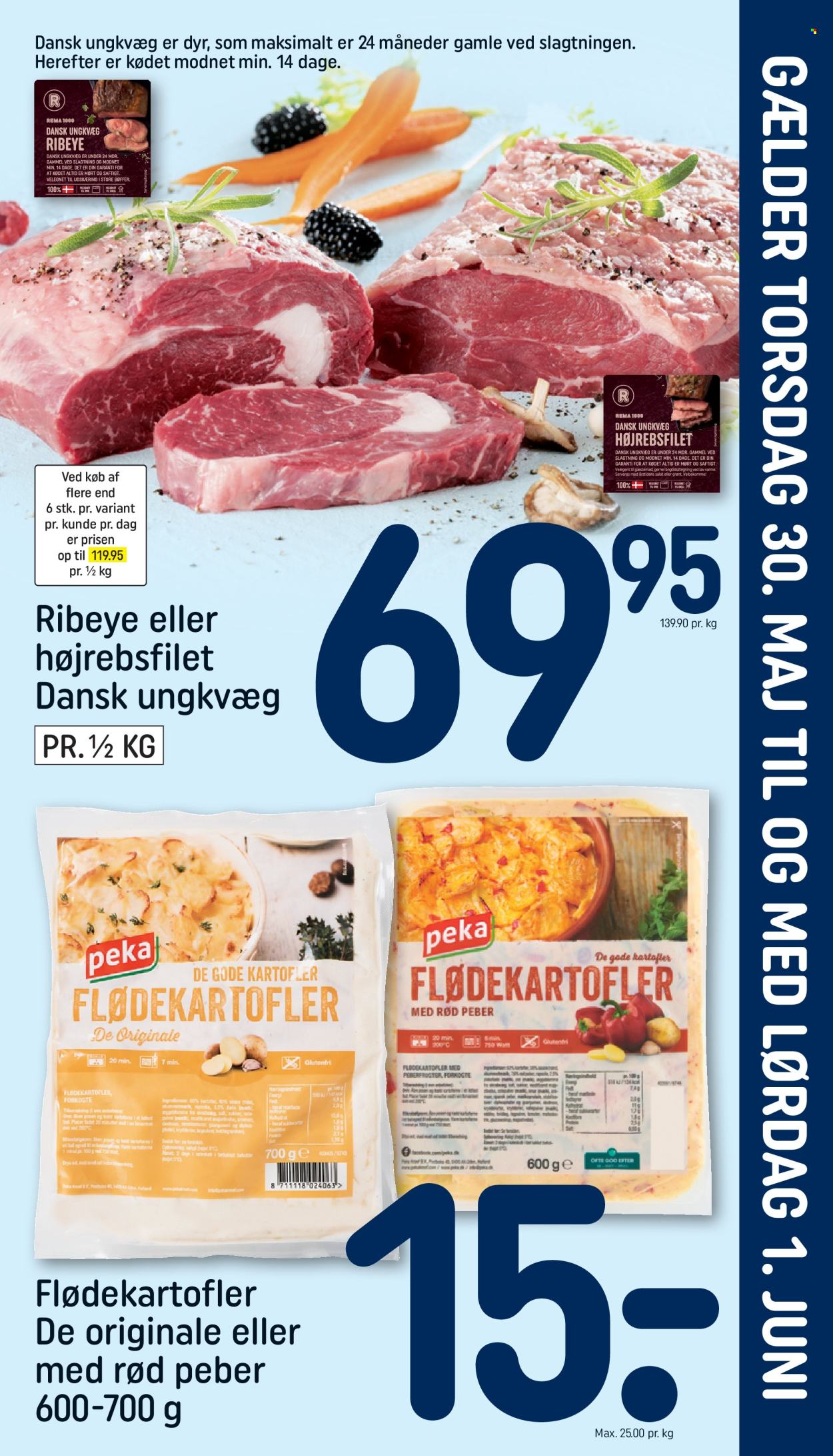 Rema 1000 tilbud - 30.5.2024 - 1.6.2024. Side 1