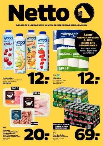 Netto tilbudsavis  - 1.6.2024 - 7.6.2024.