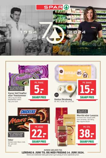 SPAR tilbudsavis  - 8.6.2024 - 14.6.2024.