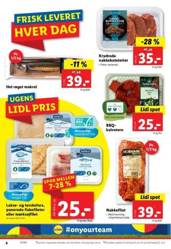 thumbnail - Lakse- og torskefars, panerede fiskefileter eller mørk­sejfilet 200-400 g. /pk, Pr. kg maks. 125,00