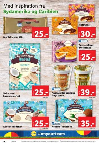 thumbnail - Vafler med kokoscremefyld 400 g. /pk, Pr. kg 62,50