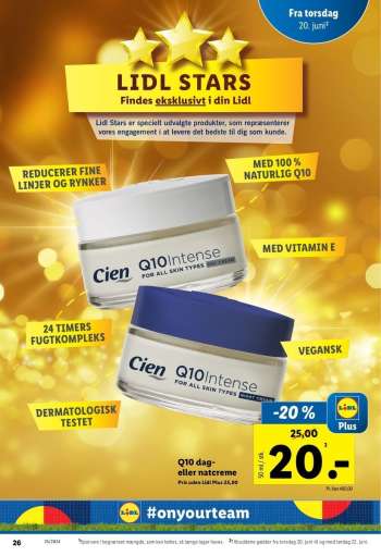 thumbnail - Q10 dag- eller natcreme 50 ml. /stk, Pr. liter 400,00