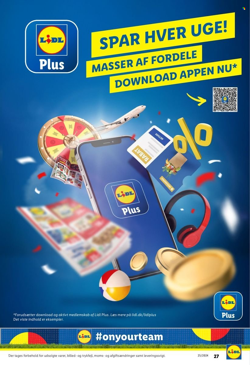 Lidl tilbud - 16.6.2024 - 22.6.2024. Side 27