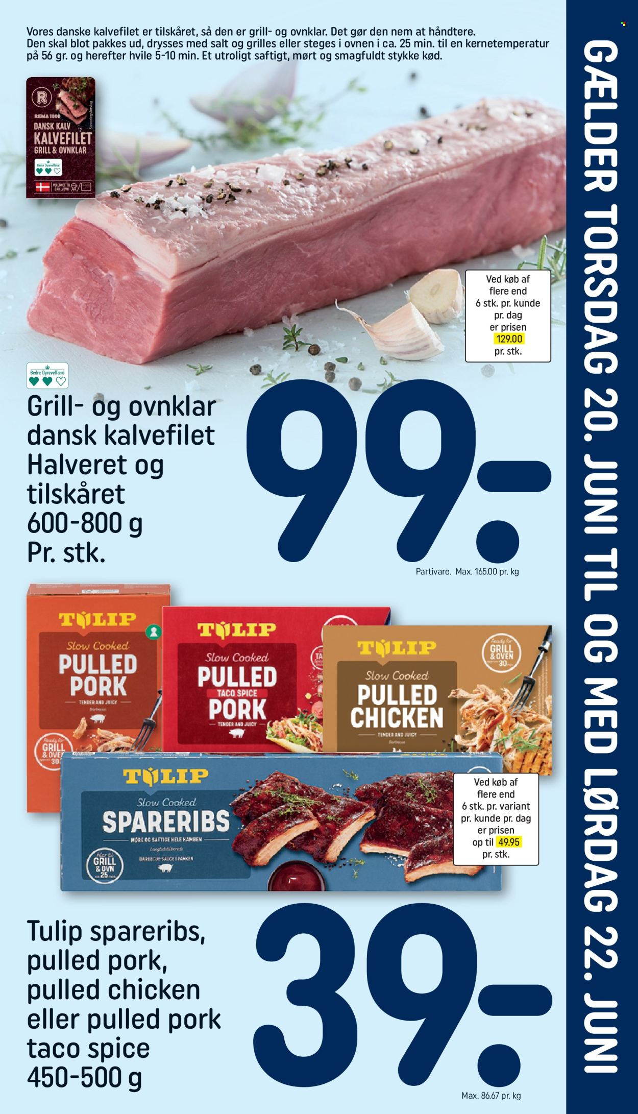 Rema 1000 tilbud - 20.6.2024 - 22.6.2024. Side 1