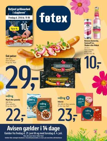 føtex tilbudsavis  - 21.6.2024 - 4.7.2024.
