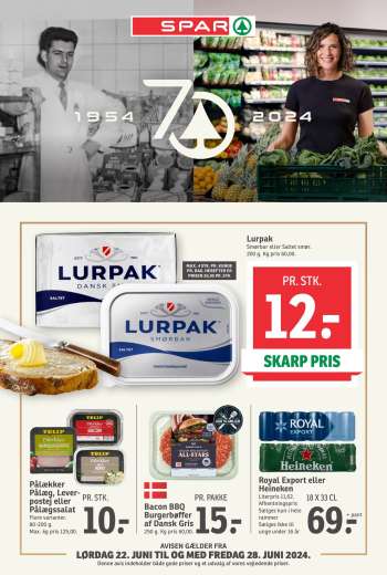 SPAR tilbudsavis  - 22.6.2024 - 28.6.2024.