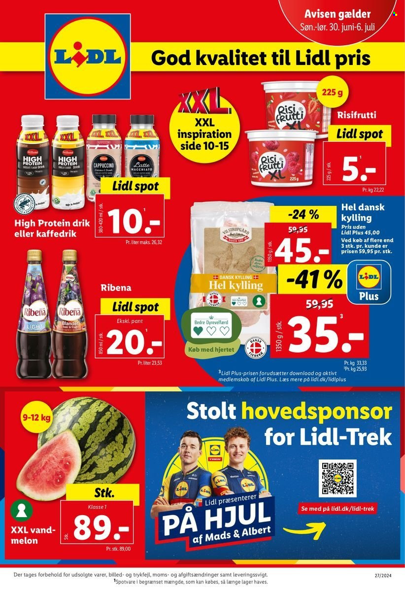 Lidl tilbud - 30.6.2024 - 6.7.2024. Side 1