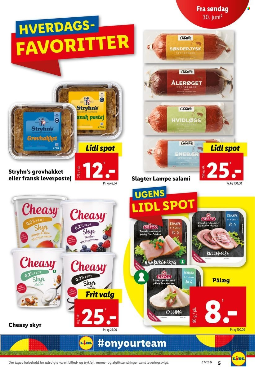 Lidl tilbud - 30.6.2024 - 6.7.2024. Side 5