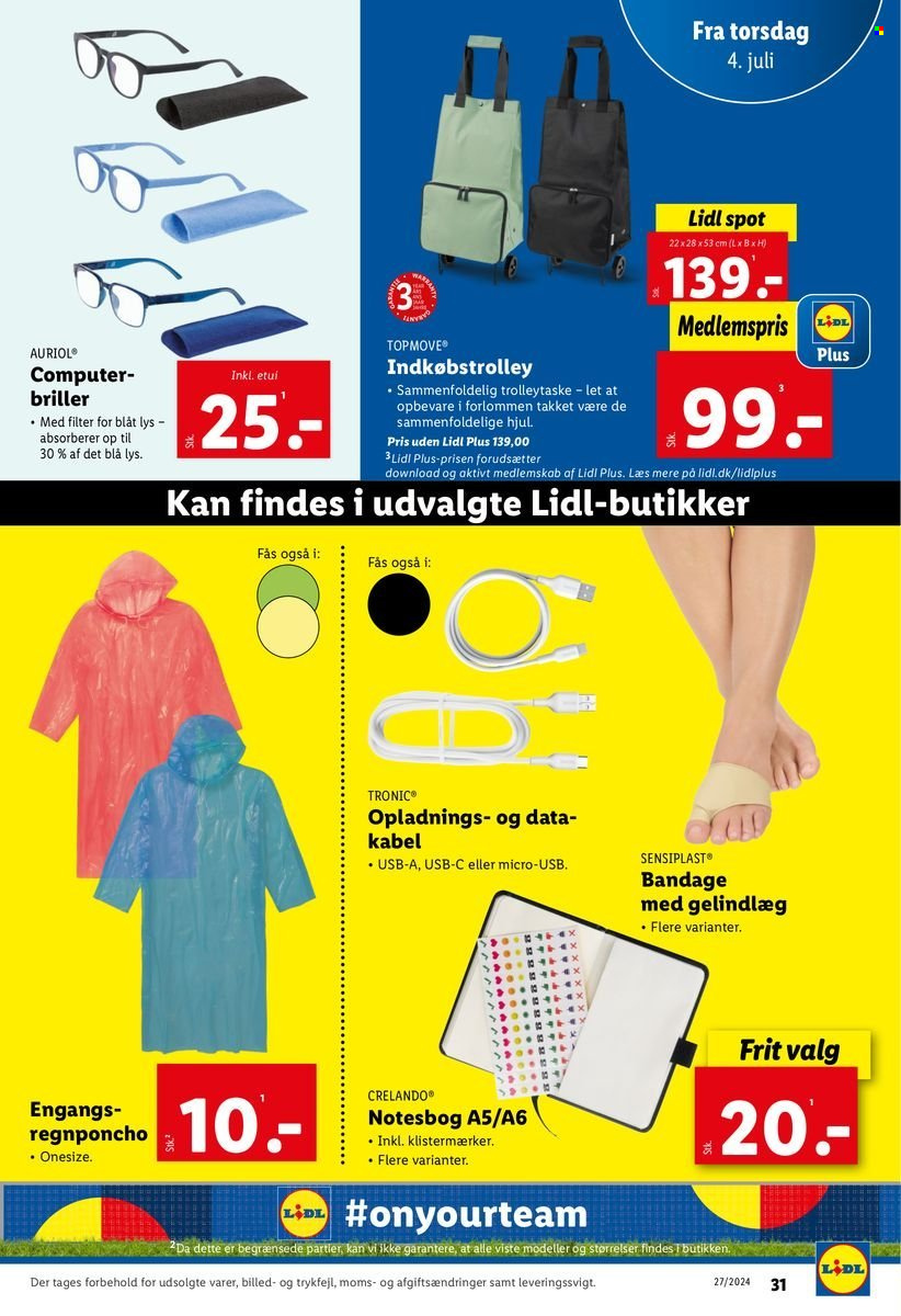Lidl tilbud - 30.6.2024 - 6.7.2024. Side 31