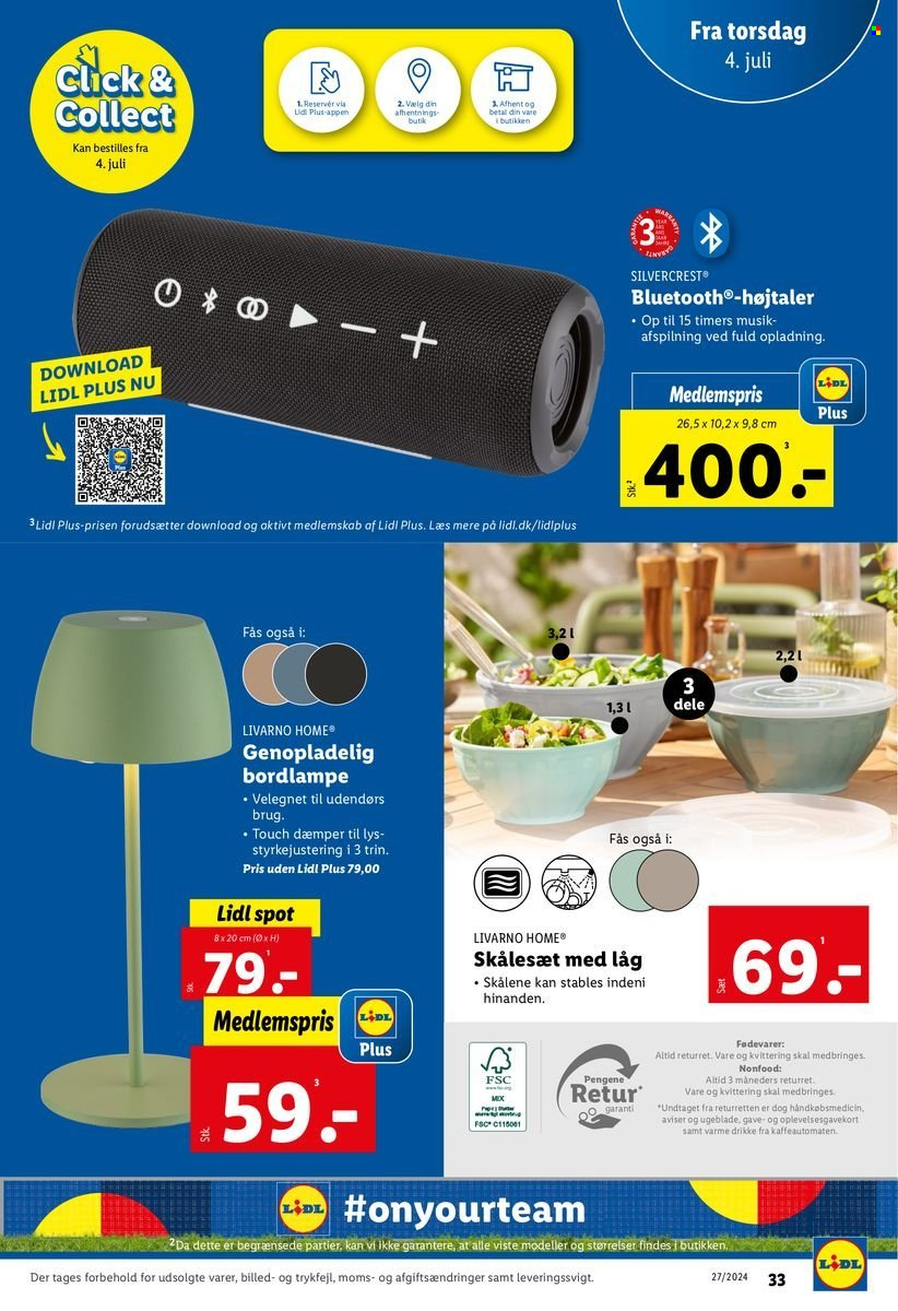 Lidl tilbud - 30.6.2024 - 6.7.2024. Side 33