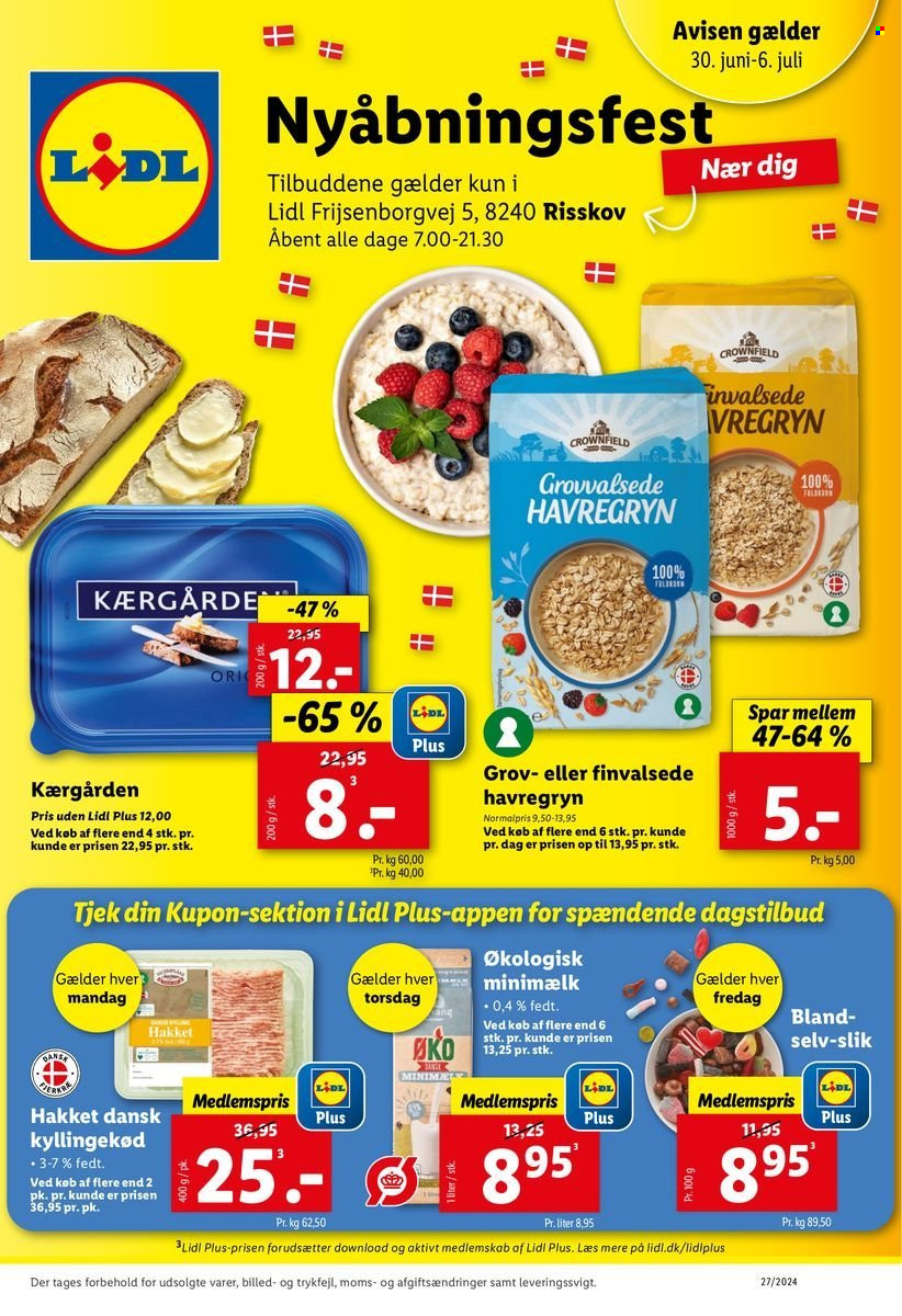 Lidl tilbud - 30.6.2024 - 6.7.2024. Side 1