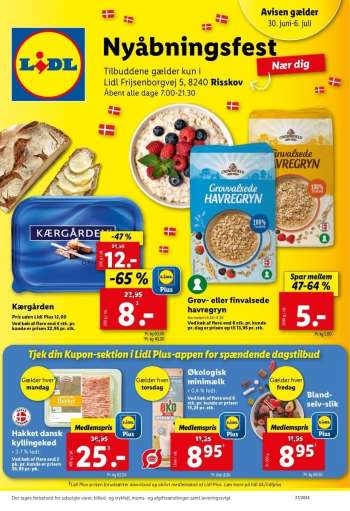 Lidl tilbudsavis  - 30.6.2024 - 6.7.2024.