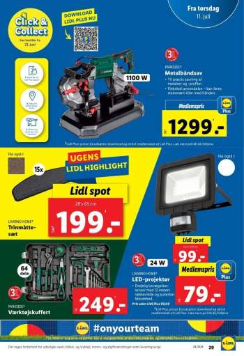 thumbnail - LIVARNO HOME LED-projektør 24 W.