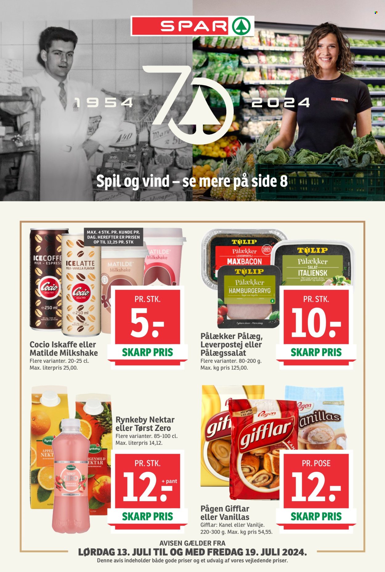 SPAR tilbud - 13.7.2024 - 19.7.2024. Side 1