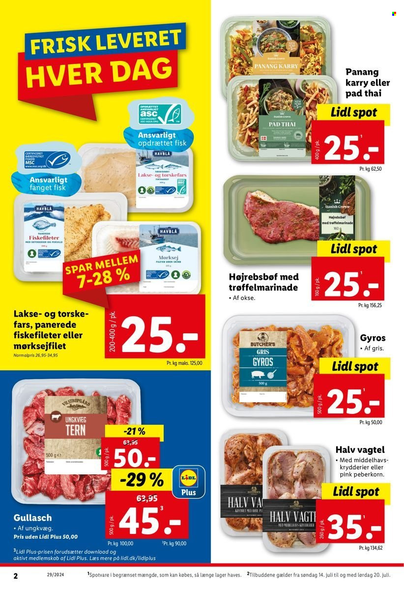 Lidl tilbud - 14.7.2024 - 20.7.2024. Side 2