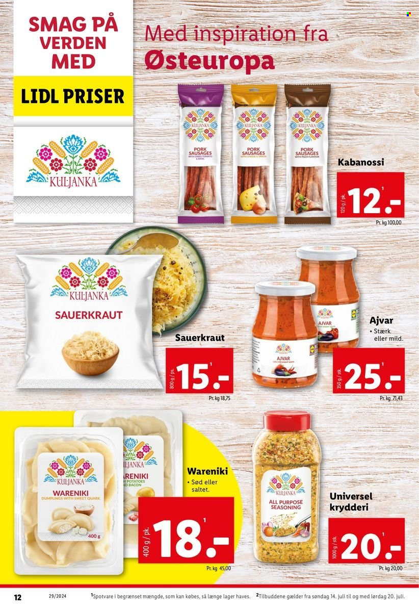 Lidl tilbud - 14.7.2024 - 20.7.2024. Side 12