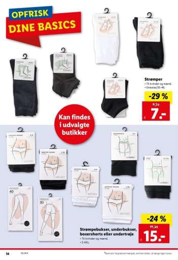 thumbnail - Strømpebukser, underbukser, boxershorts eller undertrøje S-XXL.