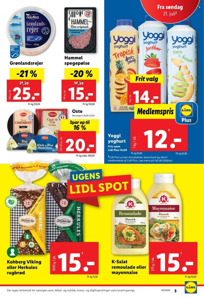 Lidl tilbud - 21.7.2024 - 27.7.2024. Side 5