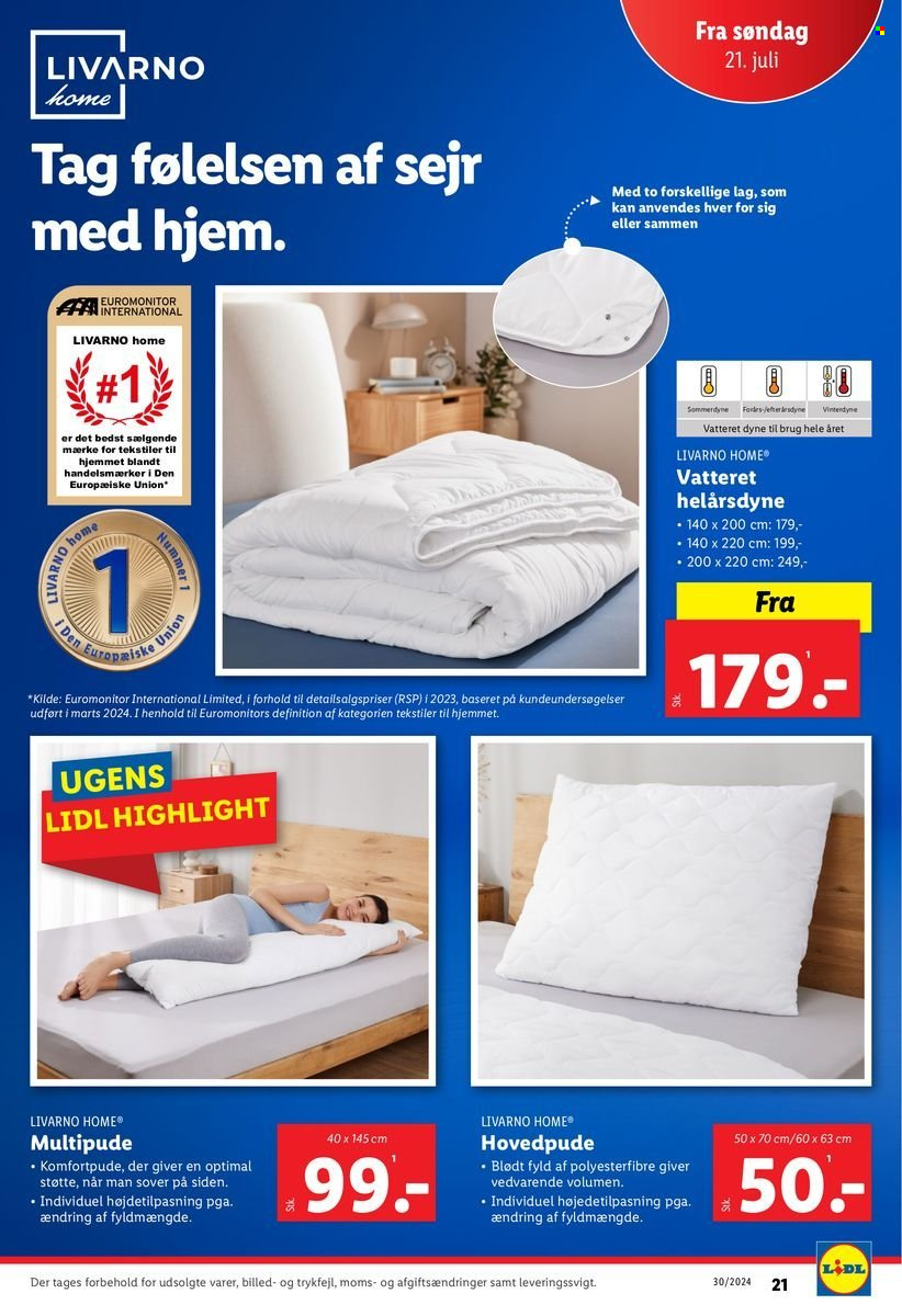 Lidl tilbud - 21.7.2024 - 27.7.2024. Side 21