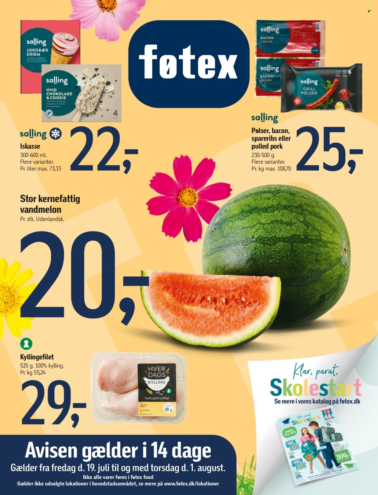 føtex tilbud - 19.7.2024 - 1.8.2024. Side 1