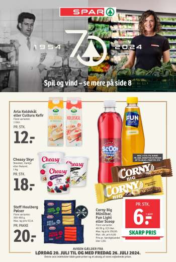 SPAR tilbudsavis  - 20.7.2024 - 26.7.2024.