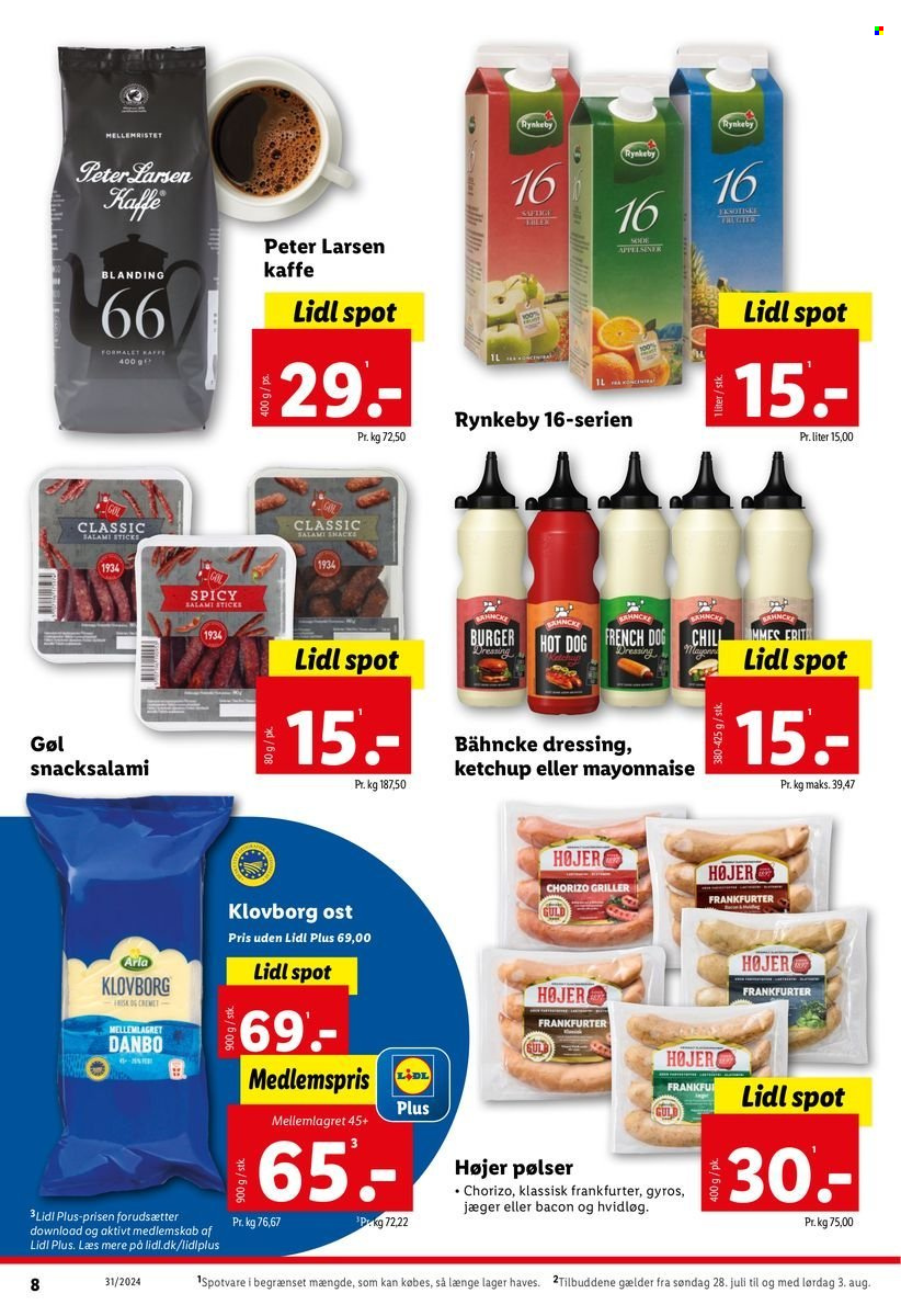 Lidl tilbud - 28.7.2024 - 3.8.2024. Side 8