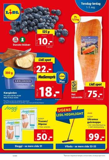 thumbnail - Danske blåbær 125 g.