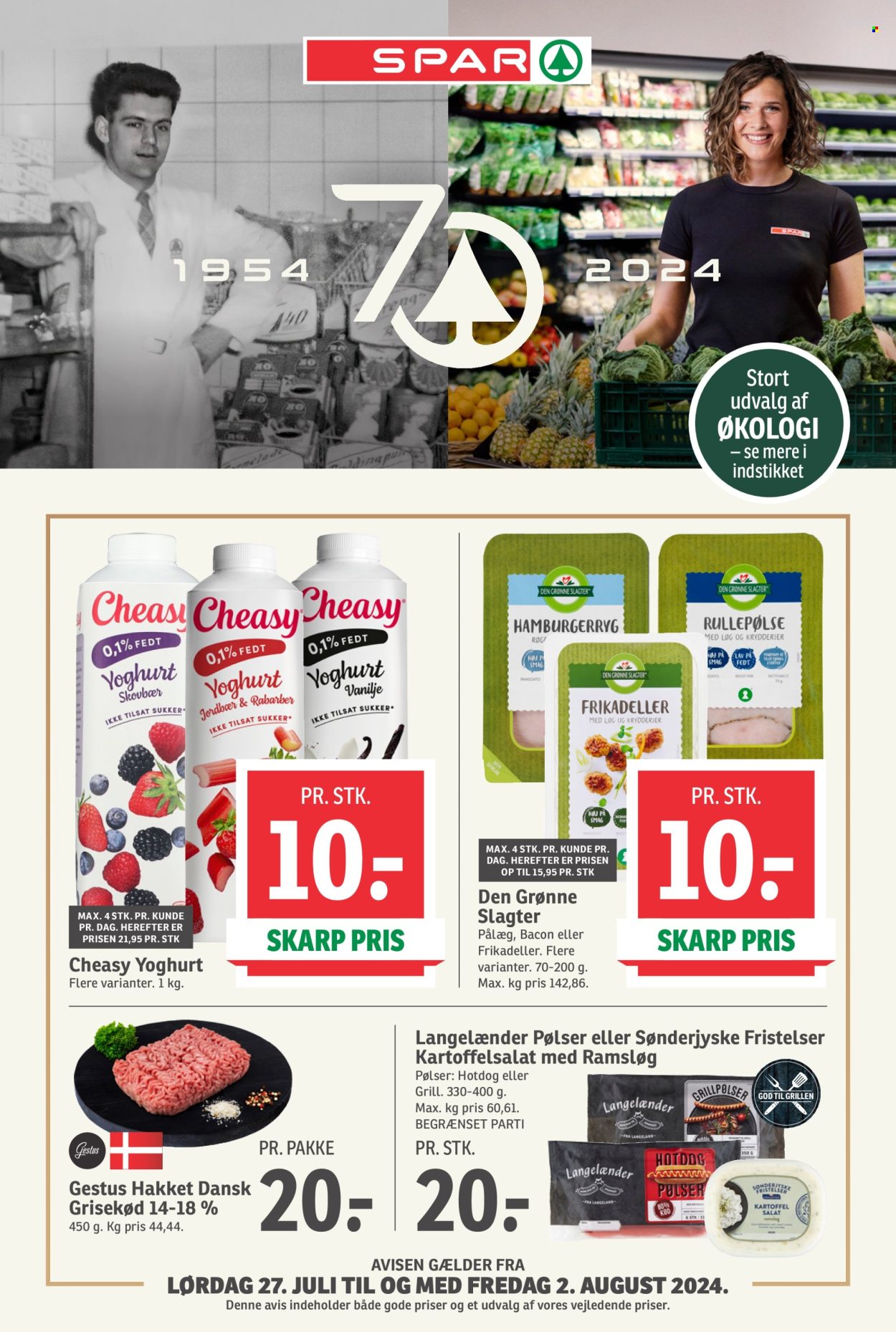 SPAR tilbud - 27.7.2024 - 2.8.2024. Side 1