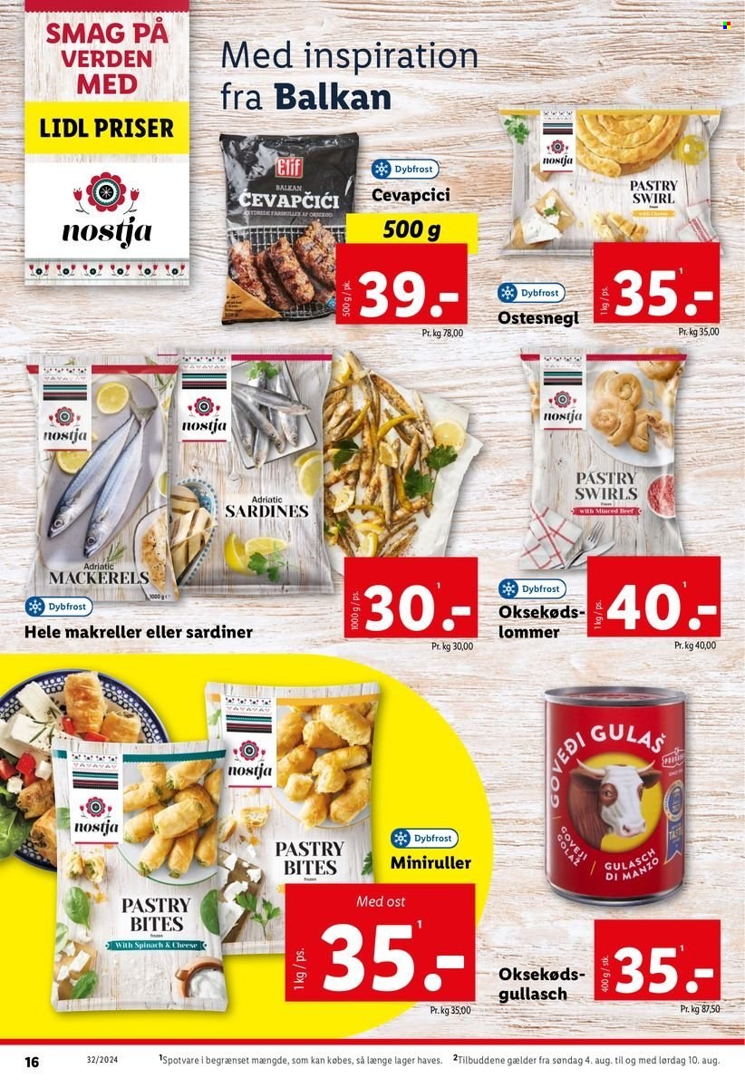 Lidl tilbud - 4.8.2024 - 10.8.2024. Side 16