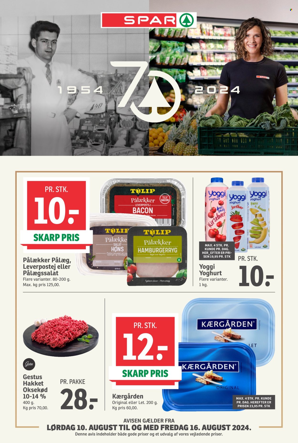 SPAR tilbud - 10.8.2024 - 16.8.2024. Side 1